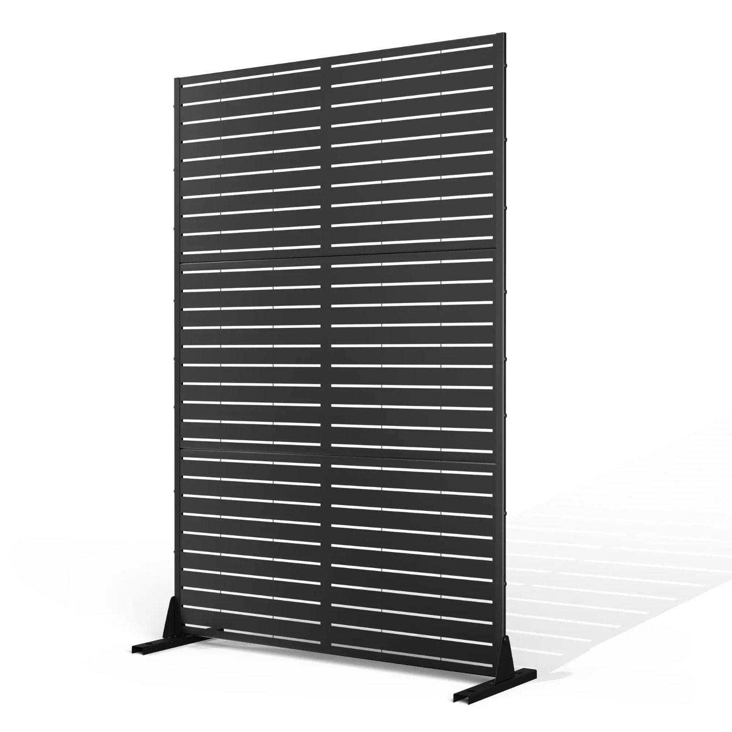 Room Divider Screen - Panneau de clôture autoportant en métal