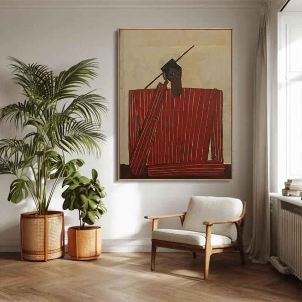 Home Decor Free Images - Peinture à l'huile abstraite 100% faite