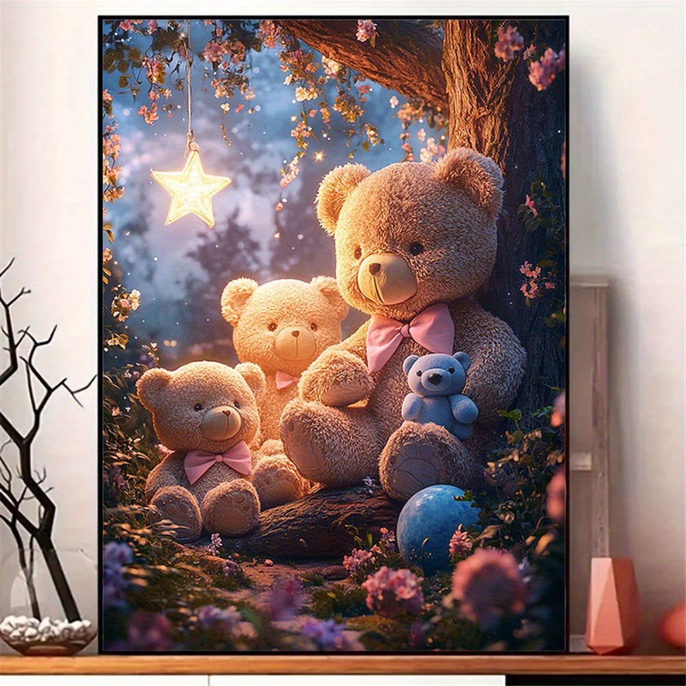 Home Decor Under 1000 - Puzzle ours en peluche sous la