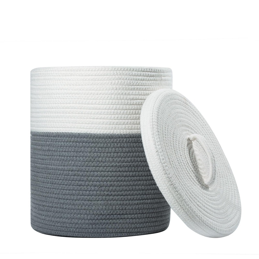 Home Decor Hampers - Panier de rangement en corde de