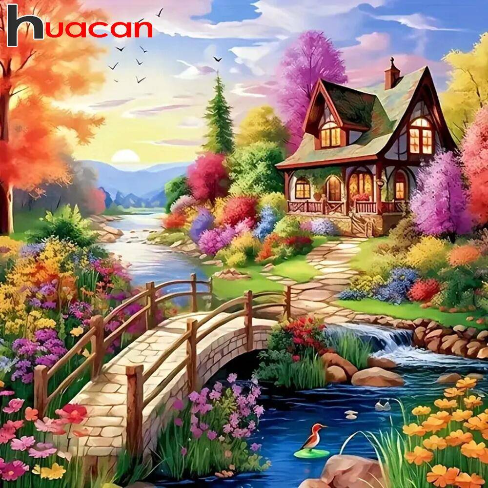 Home Decor Bali - Huacan-Diamond Painting, Animal Dog, Diamond Mosaic,