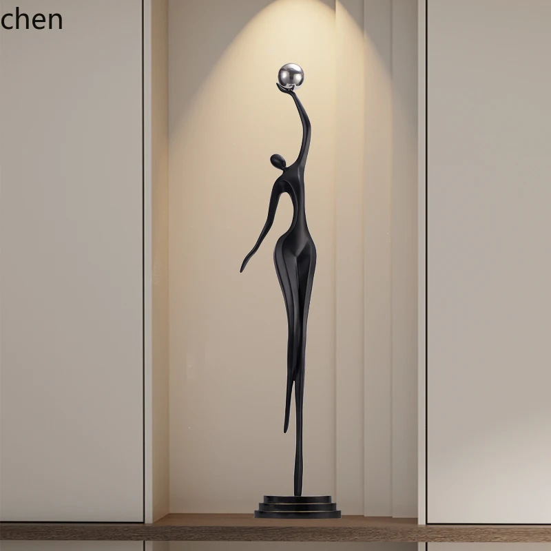 Abstract Sculpture Resin - Sculpture Abstraite Humaine HT – Ornement