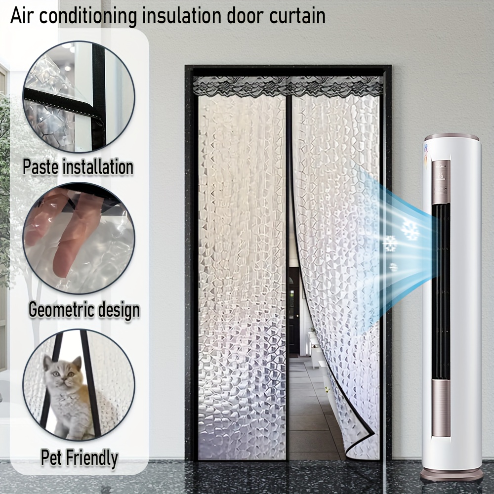 Room Divider Screen - Rideau de porte thermique magnétique EVA,