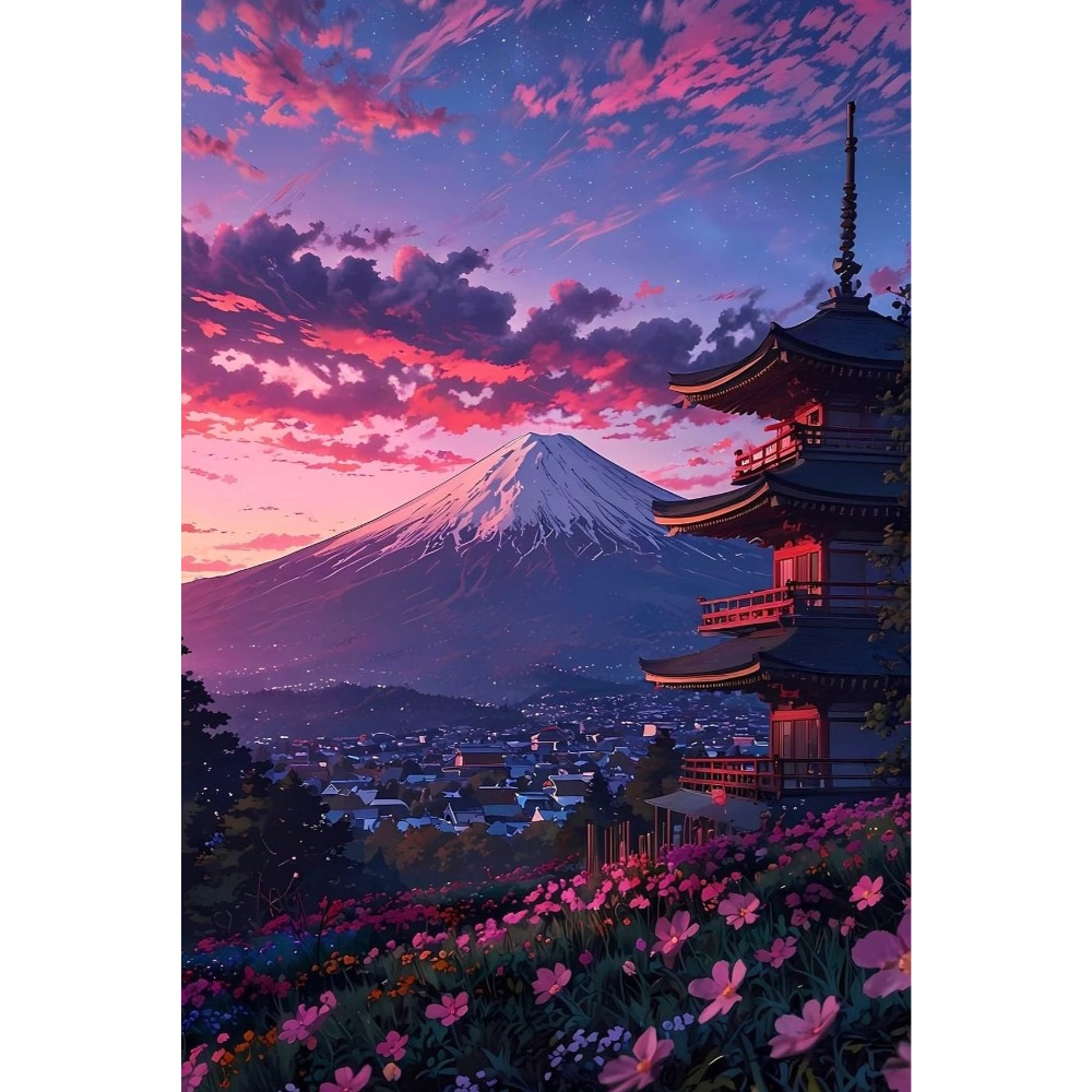 Home Decor Under 1000 - Puzzles de 500/1000/1200/2000 pièces, petite ville