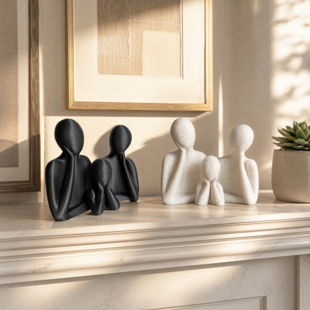 Sculpture de couple s'embrassa - Abstract Sculpture Resin avis et prix