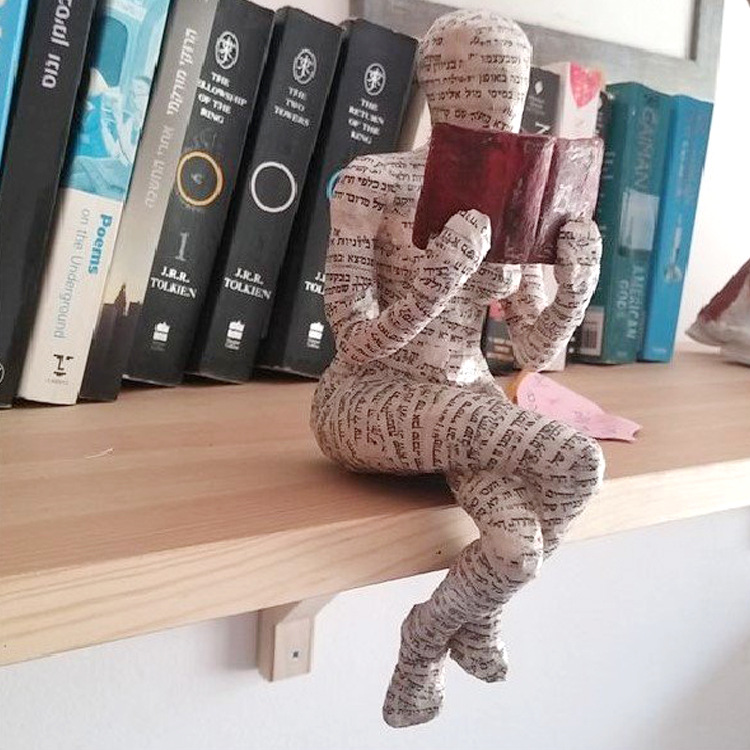 La lecture femme Statues abstr - Abstract Sculpture Resin avis et prix