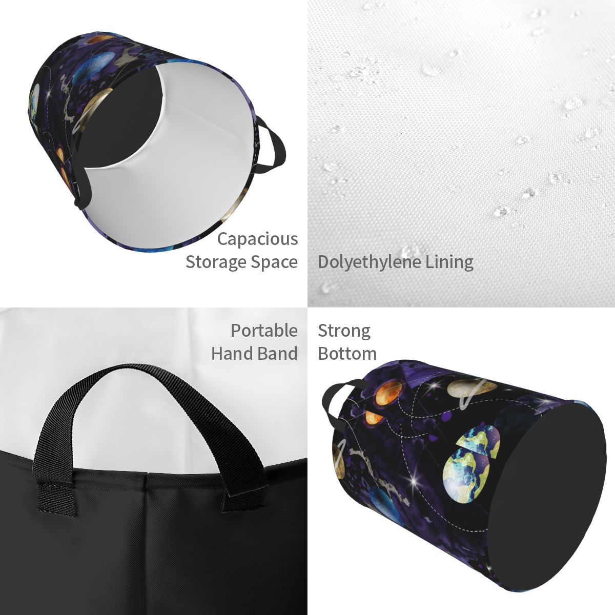 Le univers rond panier à linge - Home Decor Hampers avis et prix