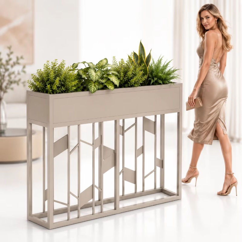 Jardinière en métal noir mat d - Room Divider Screen avis et prix