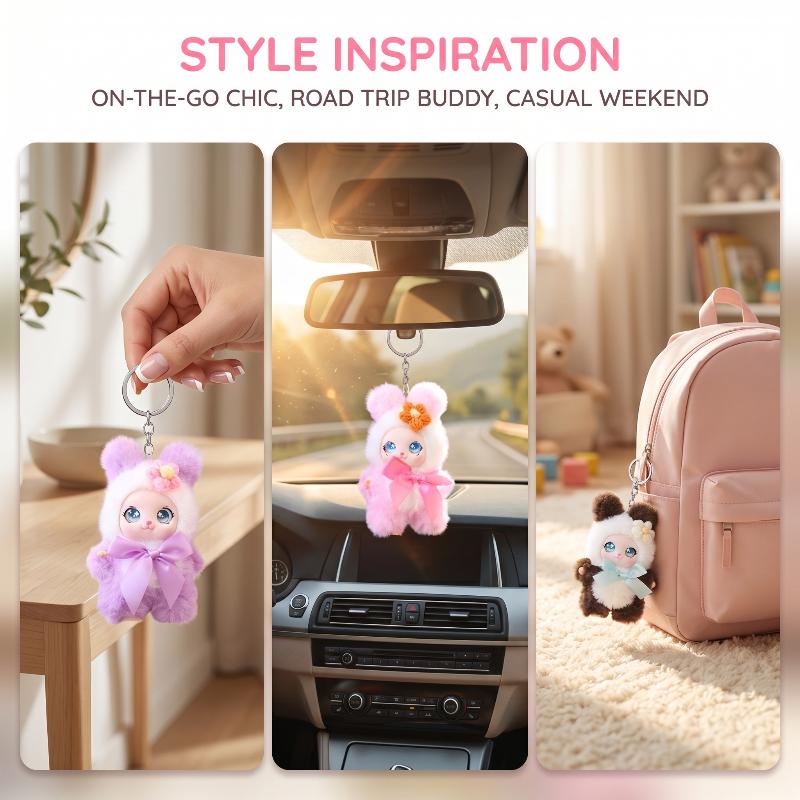 Porte-clés en peluche animal m - Home Decor Happy avis et prix