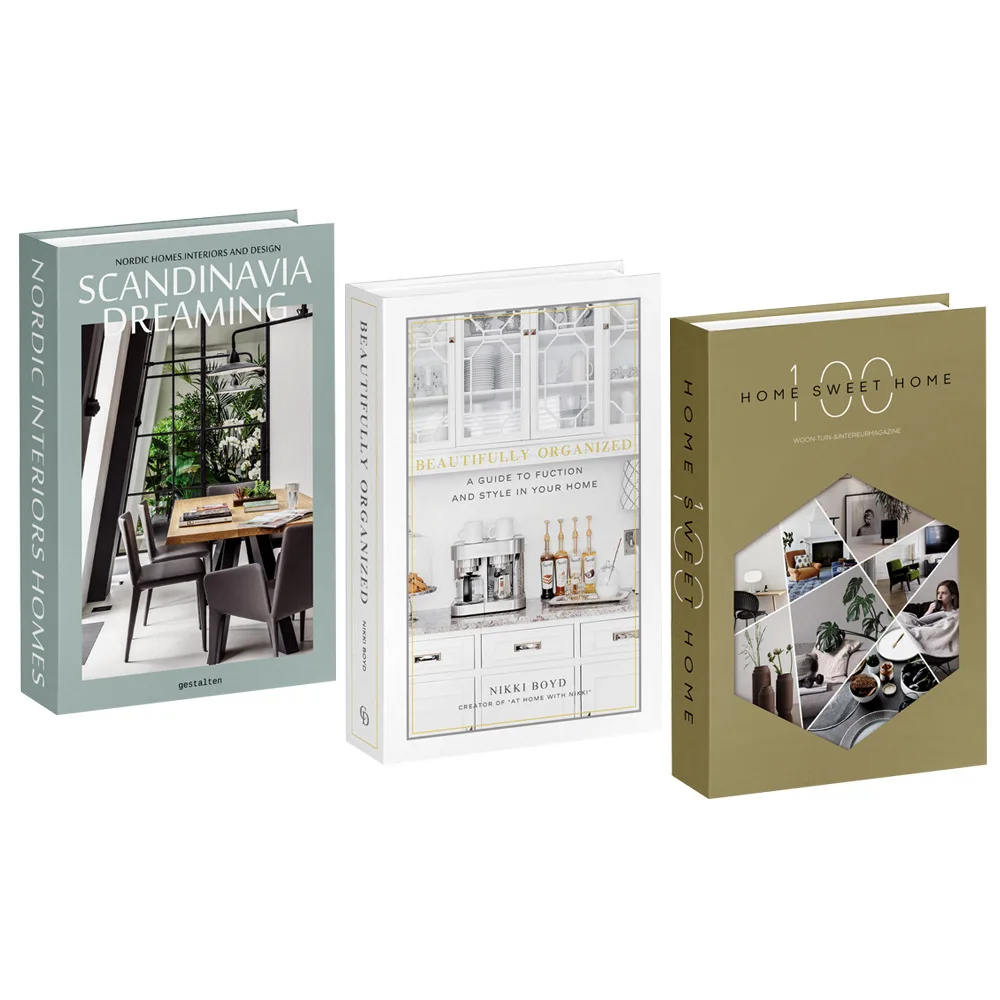 Lot de 3 livres factices de lu - Home Decor Catalog avis et prix
