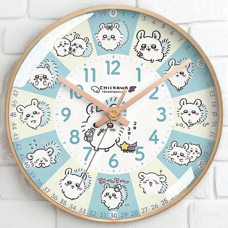 Chiikawa – horloge murale de d - Wall Clock Silent avis et prix