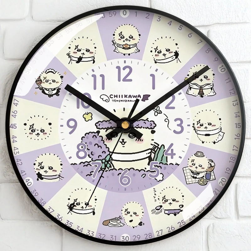 Chiikawa – horloge murale de d - Wall Clock Silent avis et prix