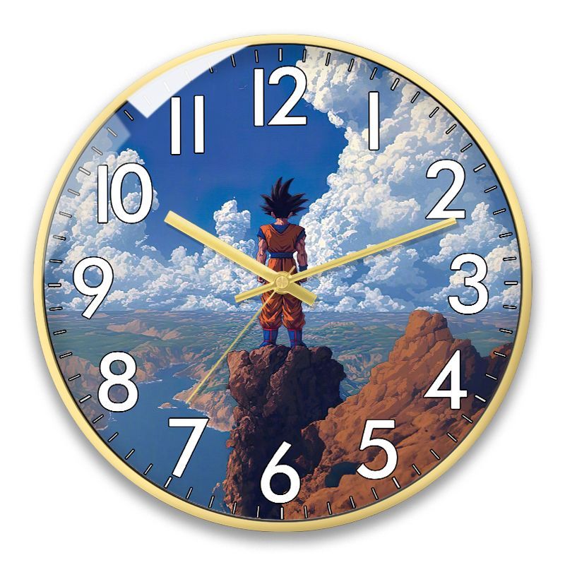 Anime Dragon Ball Sun Wukong p - Wall Clock Silent avis et prix
