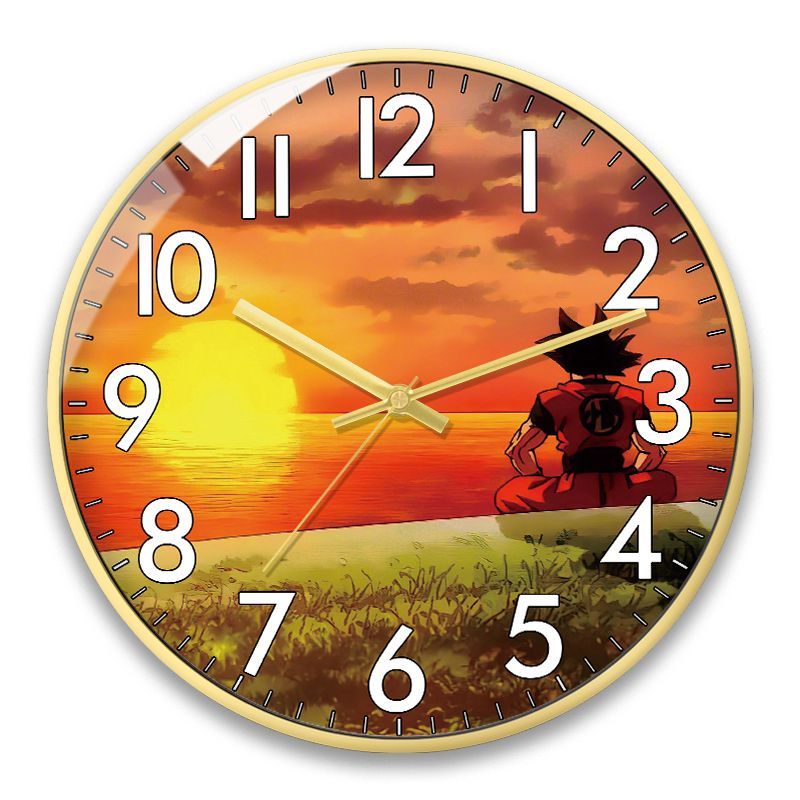 Anime Dragon Ball Sun Wukong p - Wall Clock Silent avis et prix