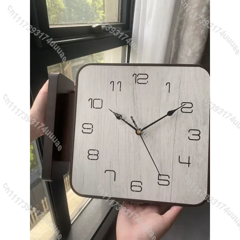 Horloge murale d'angle moderne - Wall Clock Silent avis et prix