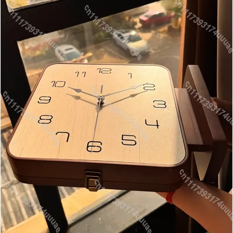 Horloge murale d'angle moderne - Wall Clock Silent avis et prix