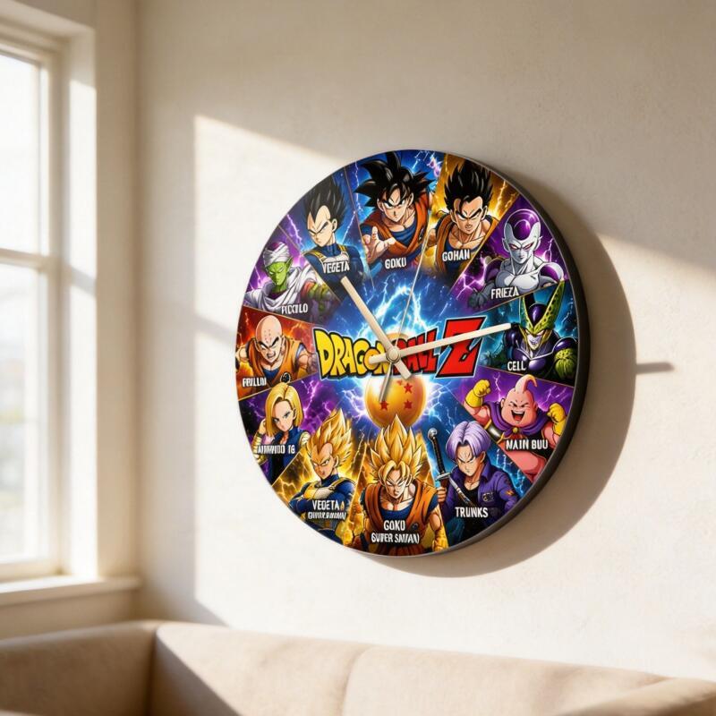 Horloge murale ronde Dragon Ba - Wall Clock Silent avis et prix