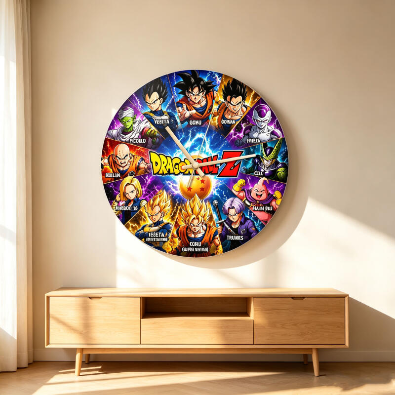 Horloge murale ronde Dragon Ba - Wall Clock Silent avis et prix