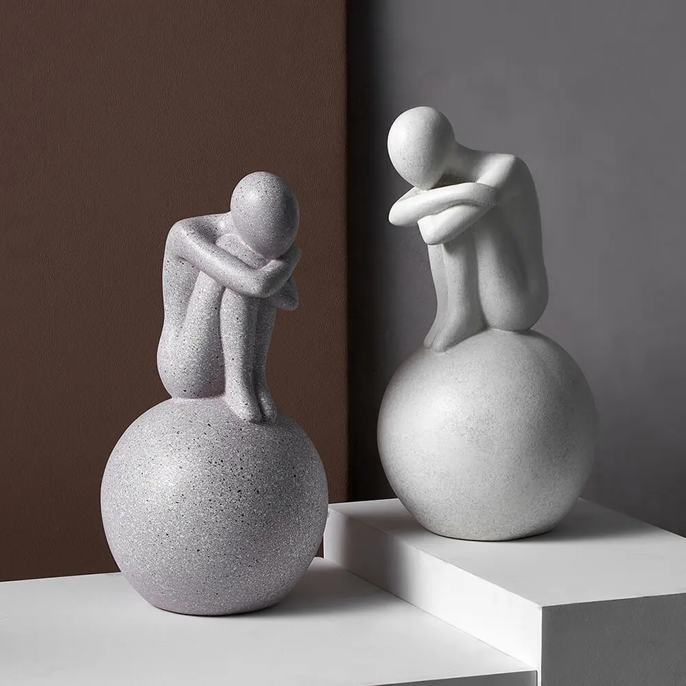 Sculpture en céramique et rési - Abstract Sculpture Resin avis et prix