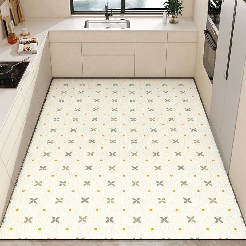 Tapis de cuisine en cuir PVC p - Home Decor Online Free avis et prix