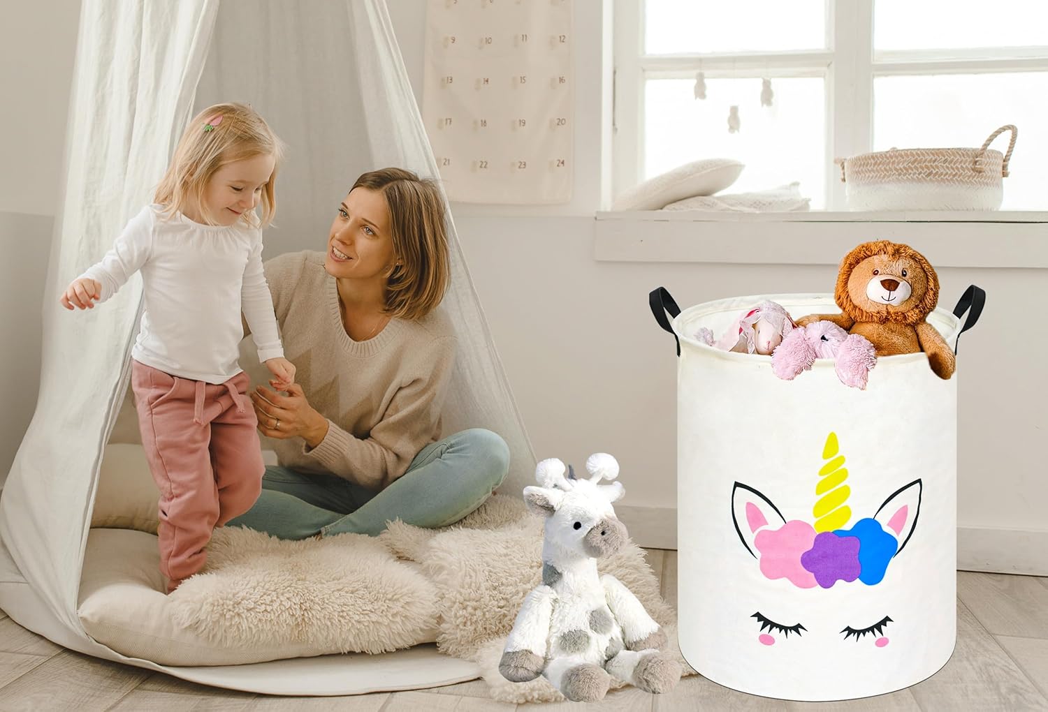 Panier à linge rond en forme d - Home Decor Hampers avis et prix