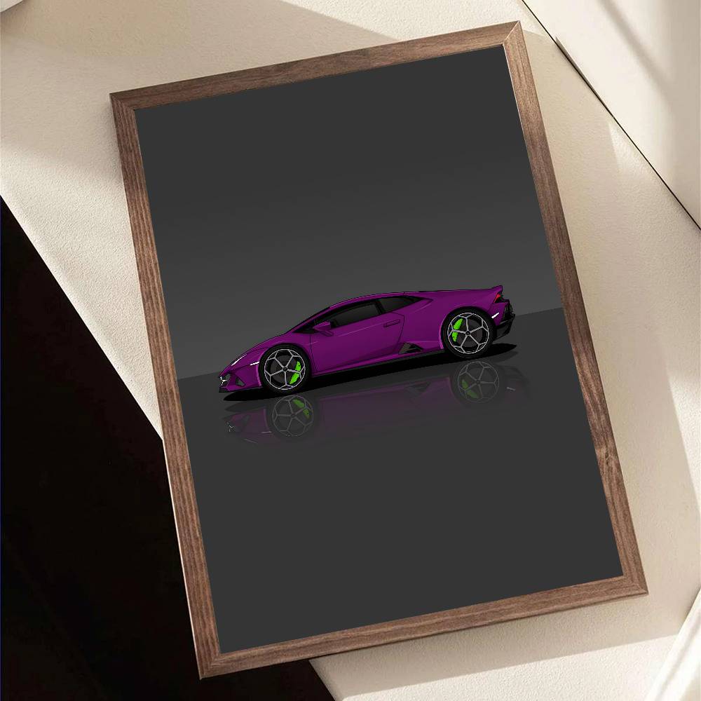 Affiche en papier de voiture S - Home Decor Vector avis et prix