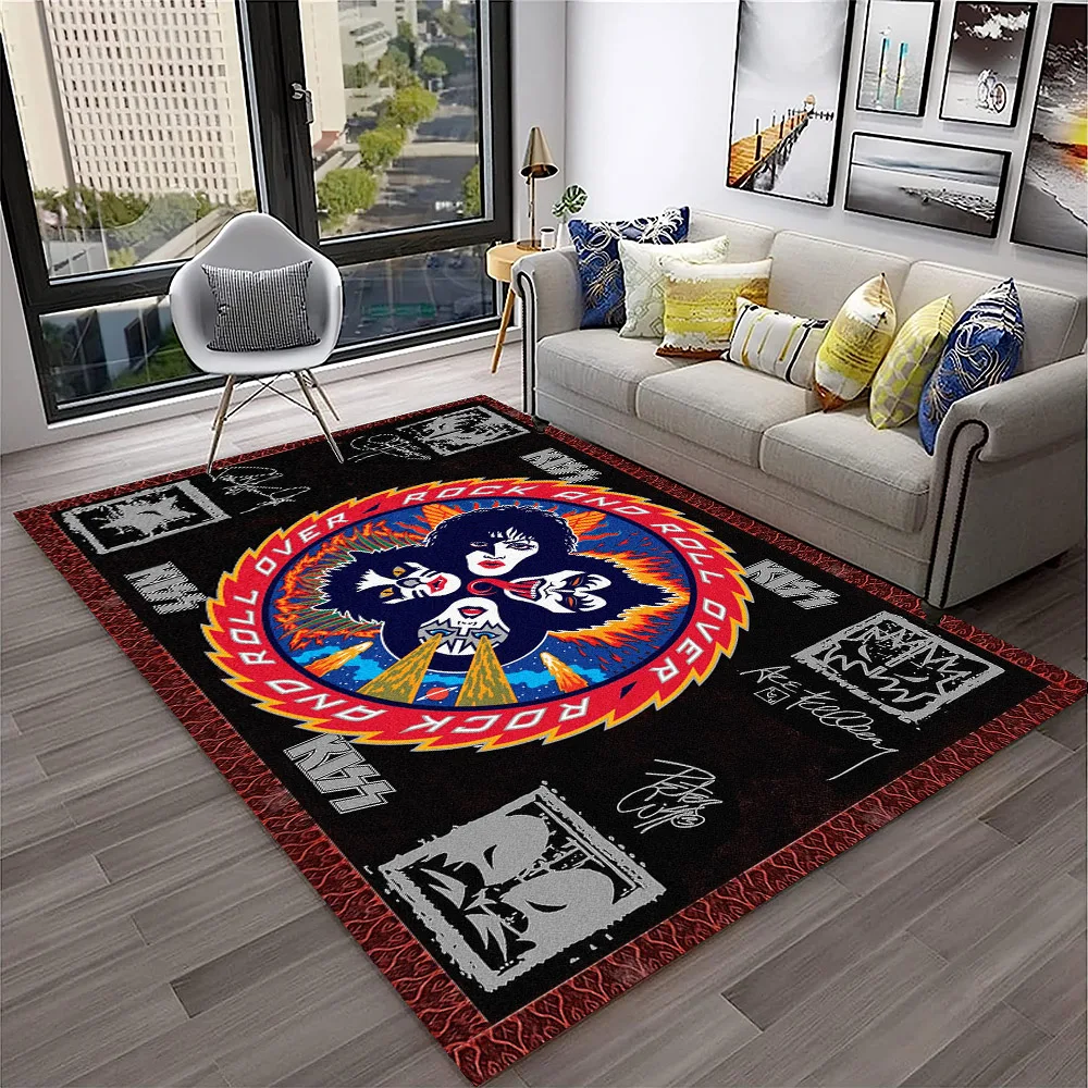 Tapis rétro KISS Rock Band pou - Home Decor Online Free avis et prix