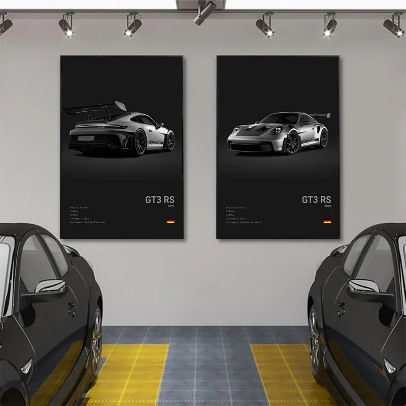 Affiche de voiture de sport de - Germany Home Decor avis et prix
