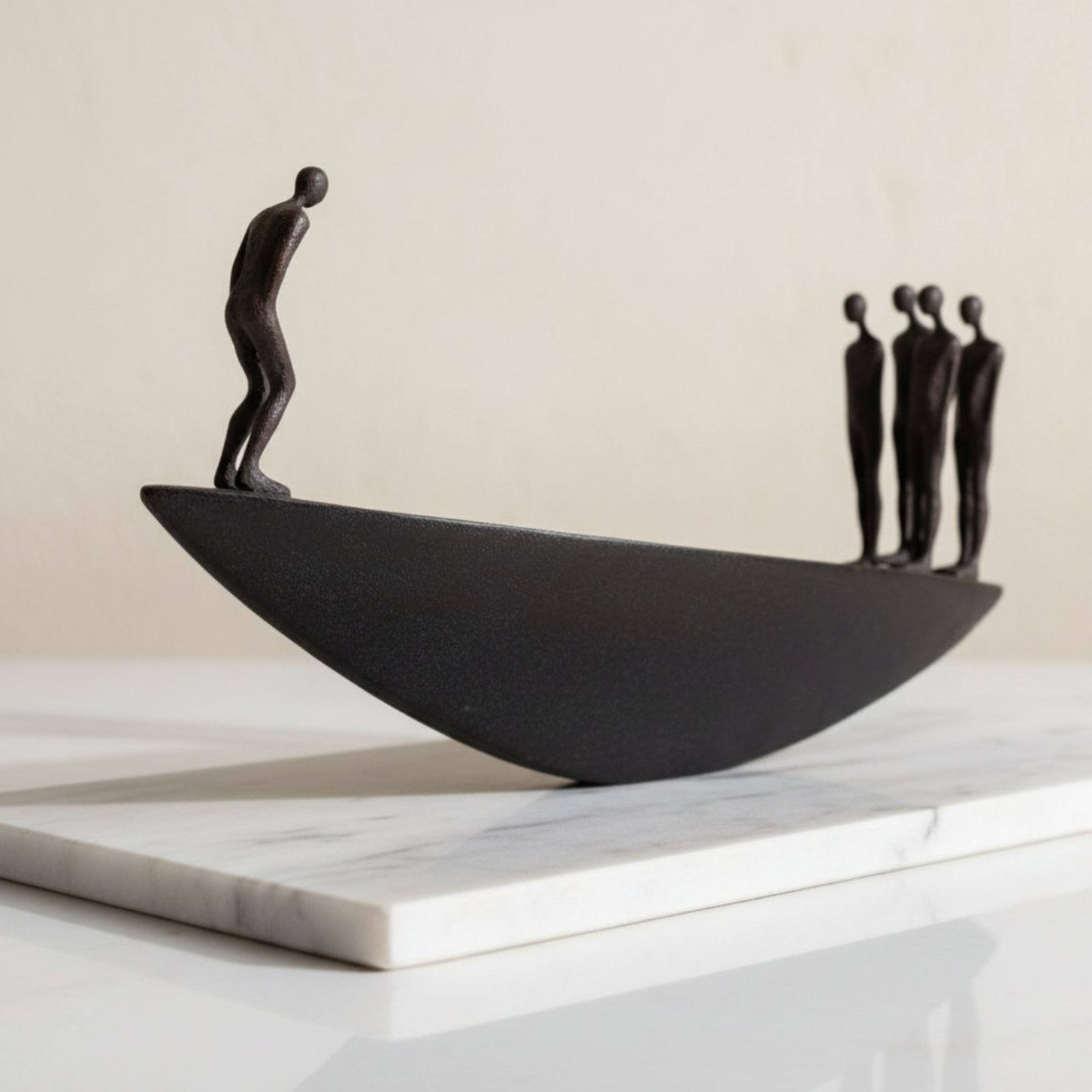 Statue de voilier moderne en r - Abstract Sculpture Resin avis et prix