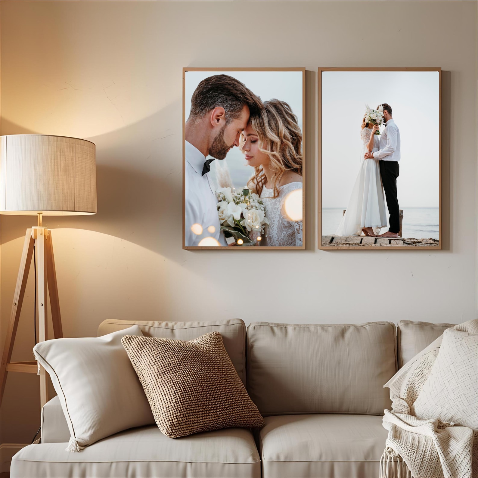 Toile photo personnalisée, Art - Home Decor Happy avis et prix