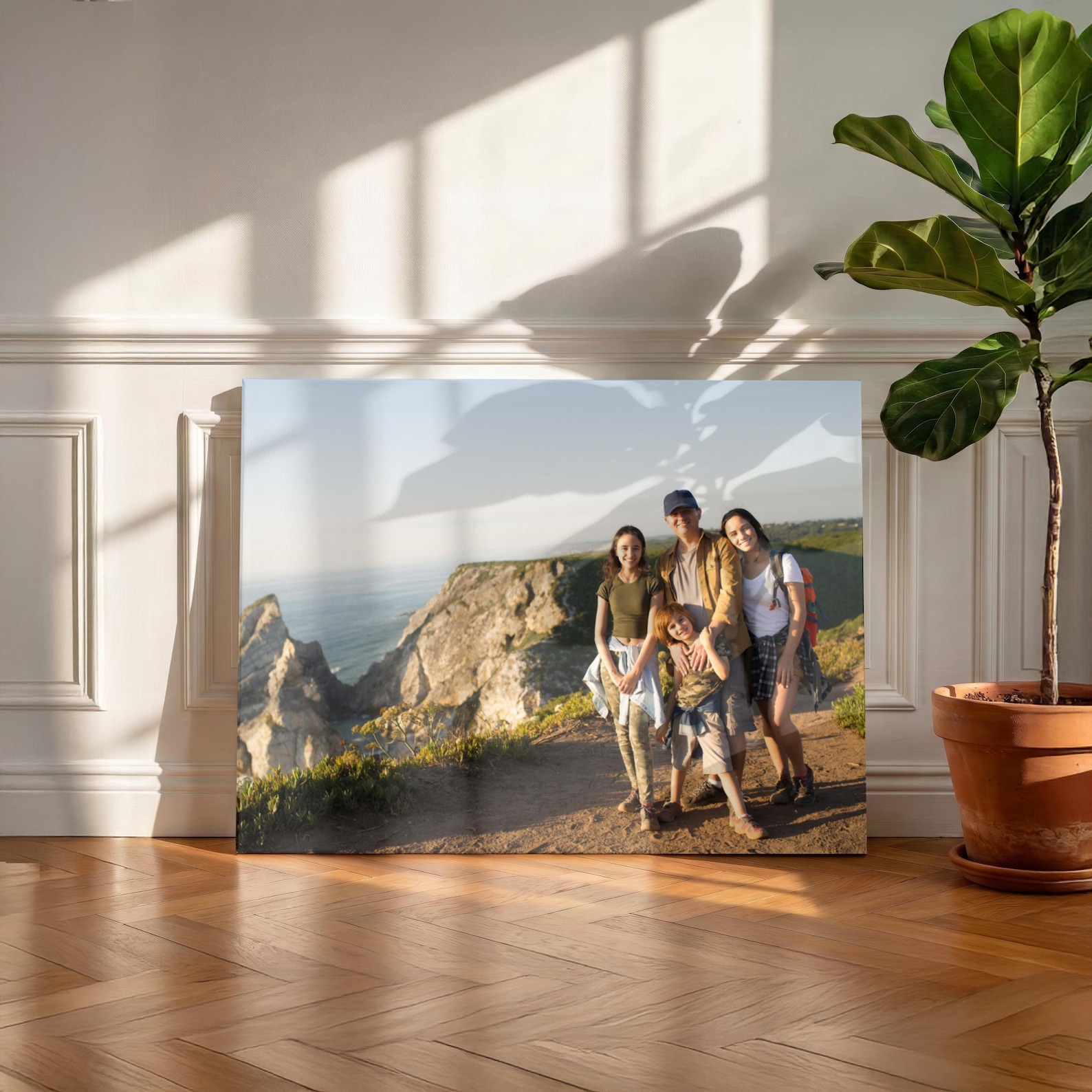 Toile photo personnalisée, Art - Home Decor Happy avis et prix