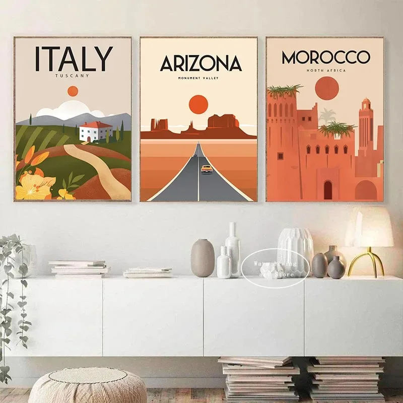 Affiche de voyage Canada, finl - Home Decor Bali avis et prix