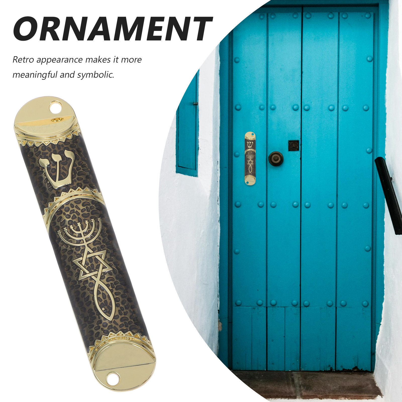 Mezuzah religieuse en métal po - Home Decor Sofa avis et prix