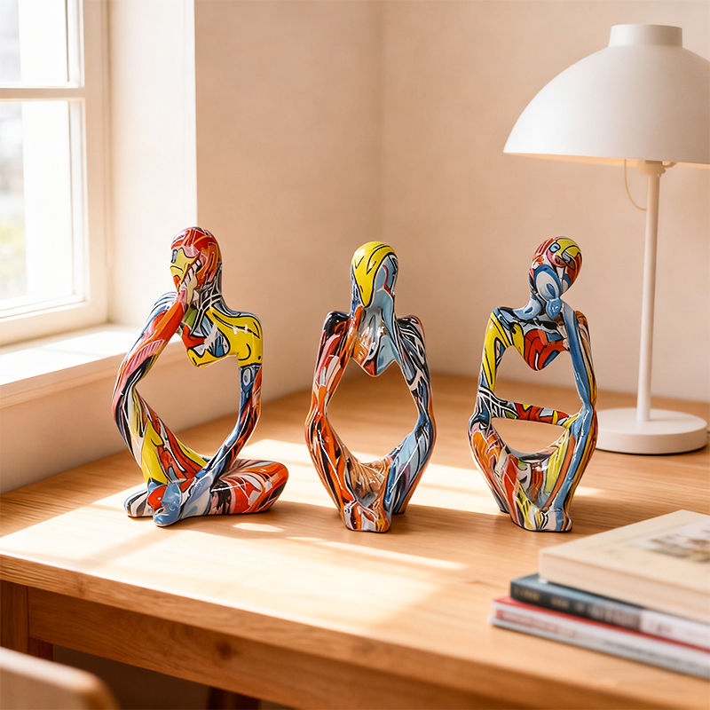 Sculpture de figurine abstrait - Abstract Sculpture Resin avis et prix