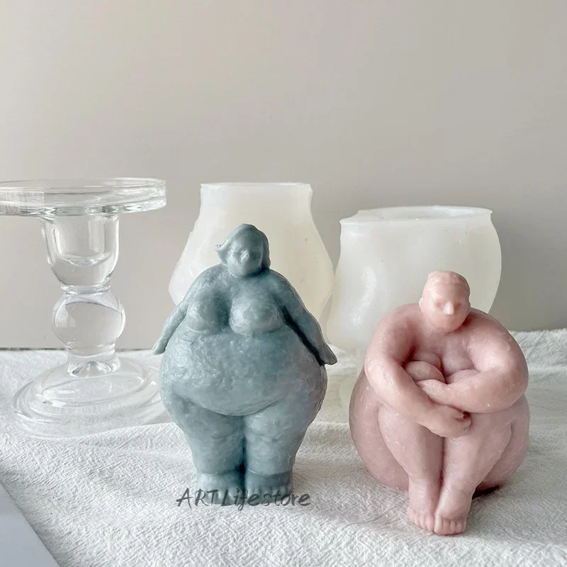 Moule à bougie en Silicone, co - Abstract Sculpture Resin avis et prix
